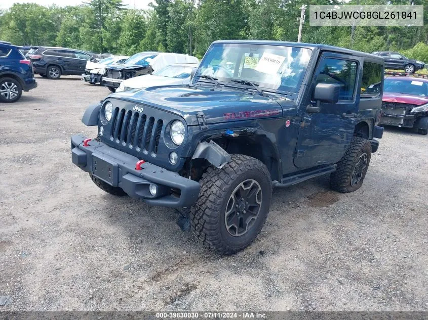 1C4BJWCG8GL261841 2016 Jeep Wrangler Rubicon Hard Rock