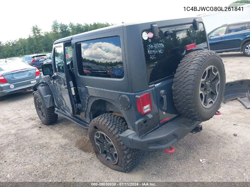 1C4BJWCG8GL261841 2016 Jeep Wrangler Rubicon Hard Rock