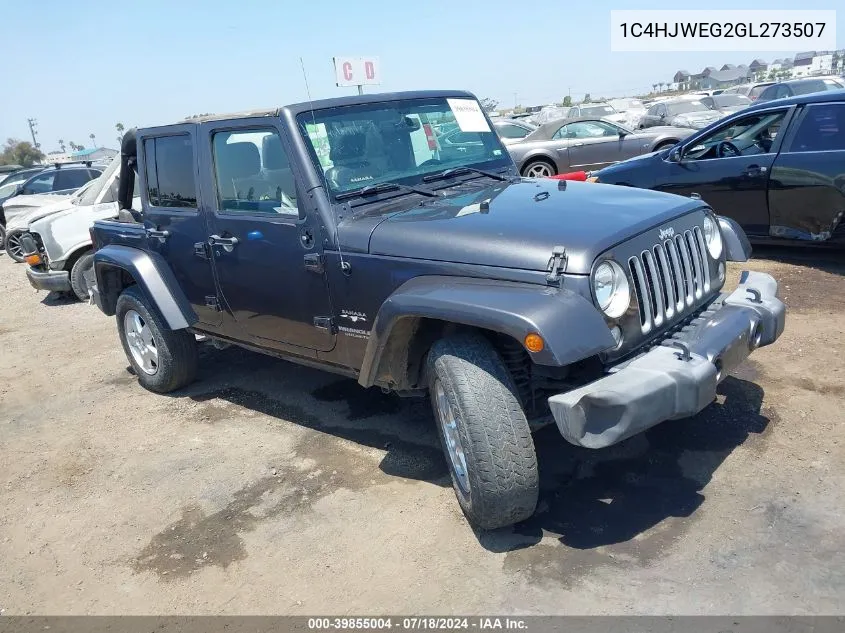 1C4HJWEG2GL273507 2016 Jeep Wrangler Unlimited Sahara