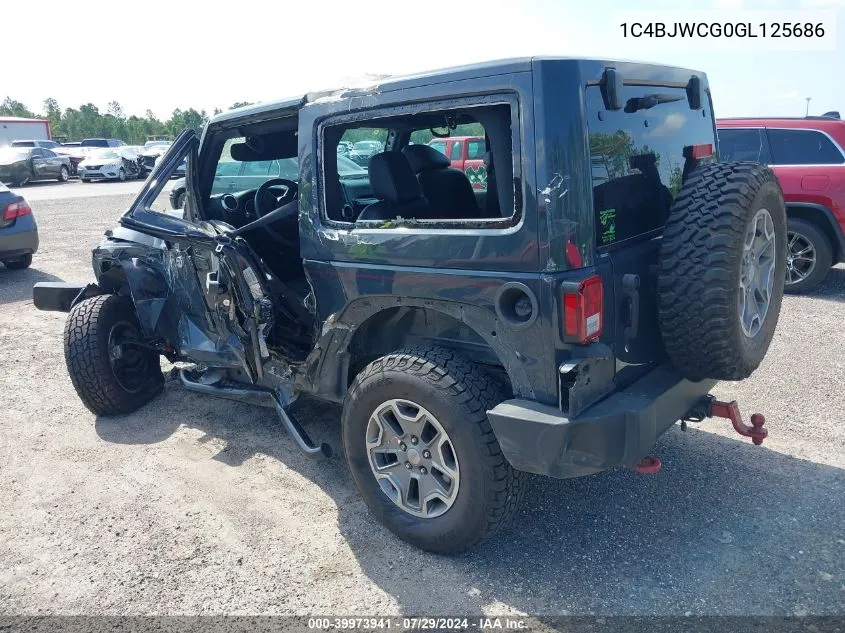 1C4BJWCG0GL125686 2016 Jeep Wrangler Rubicon