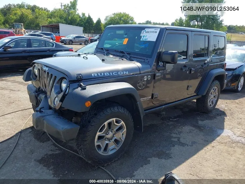 1C4BJWFG9GL253064 2016 Jeep Wrangler Unlimited Rubicon