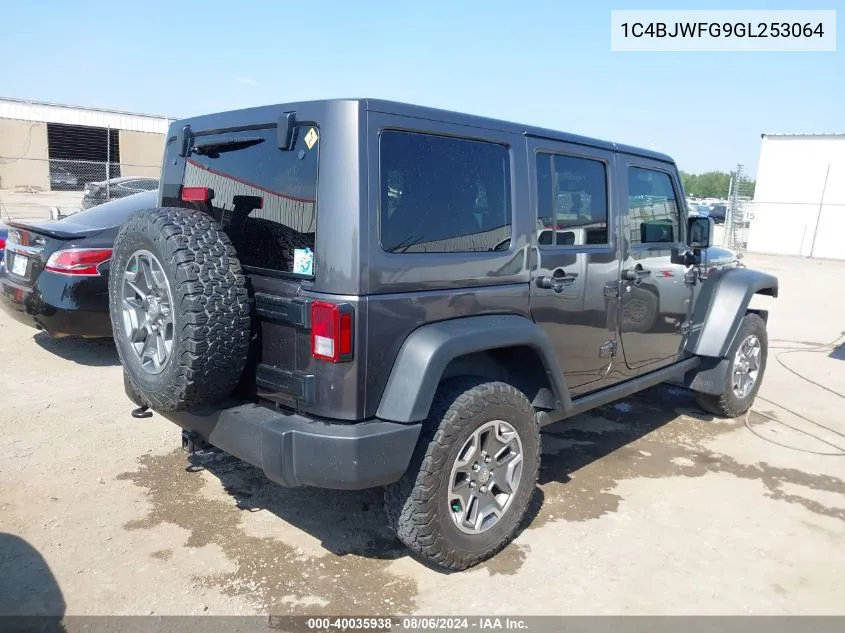 1C4BJWFG9GL253064 2016 Jeep Wrangler Unlimited Rubicon