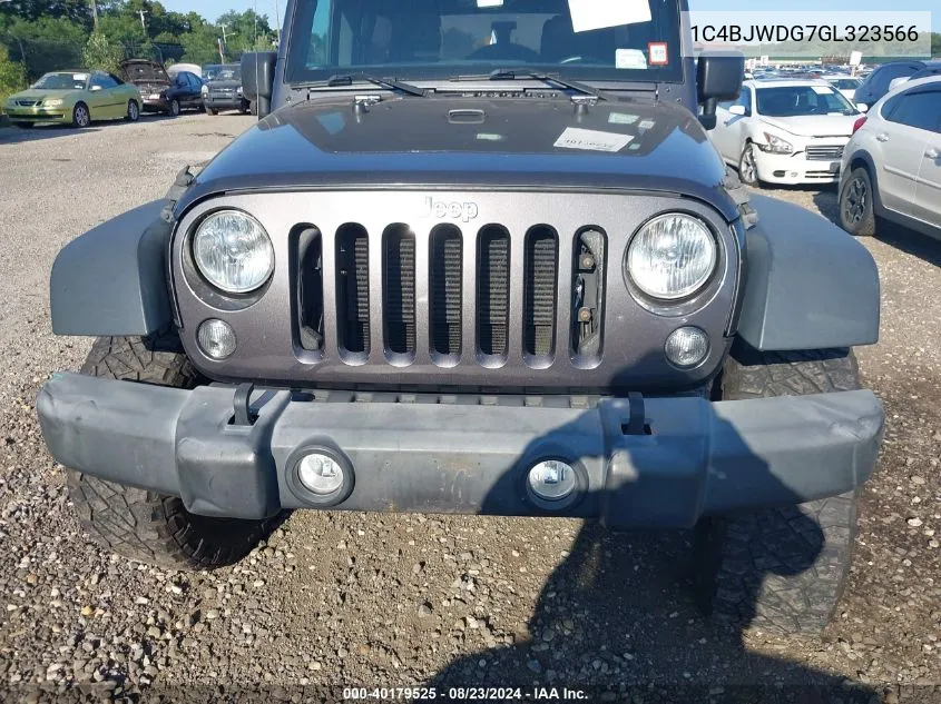 1C4BJWDG7GL323566 2016 Jeep Wrangler Unlimited Sport