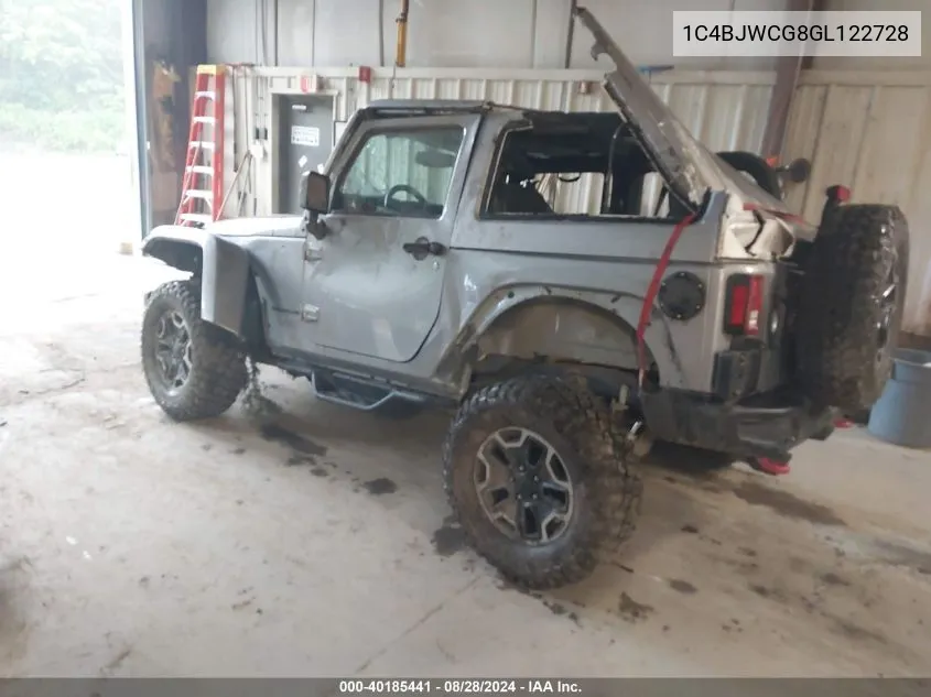 1C4BJWCG8GL122728 2016 Jeep Wrangler Rubicon Hard Rock