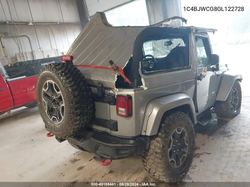 1C4BJWCG8GL122728 2016 Jeep Wrangler Rubicon Hard Rock