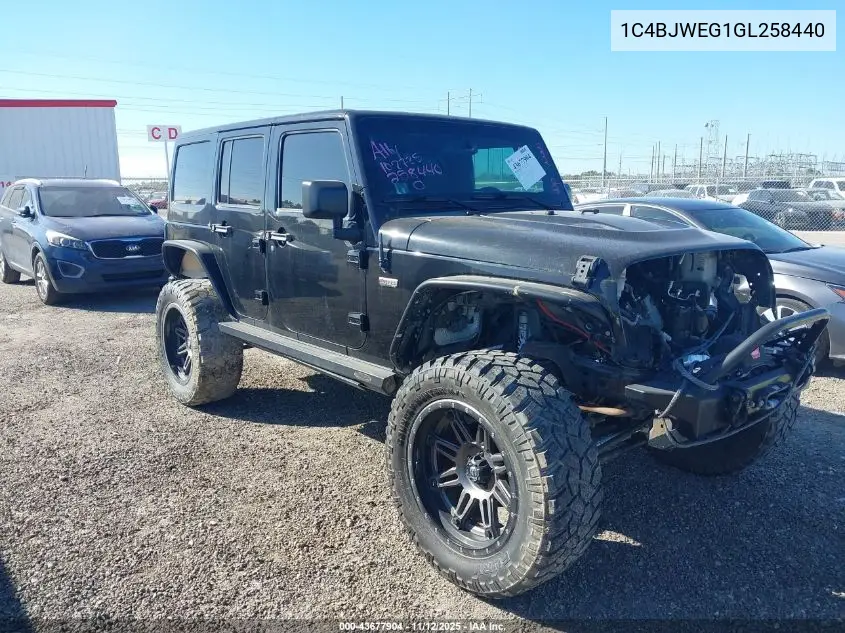 1C4BJWEG1GL258440 2016 Jeep Wrangler Unlimited 75Th Anniversary