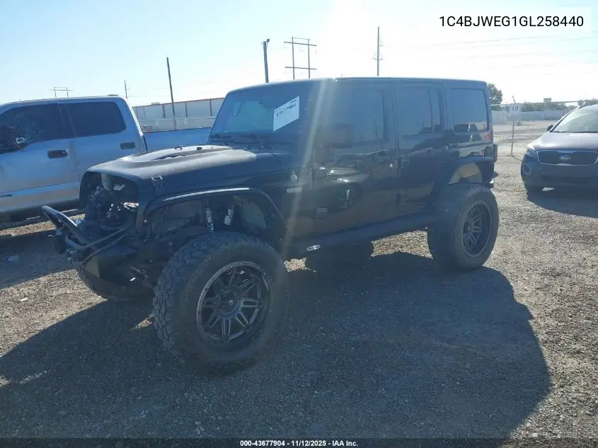 1C4BJWEG1GL258440 2016 Jeep Wrangler Unlimited 75Th Anniversary