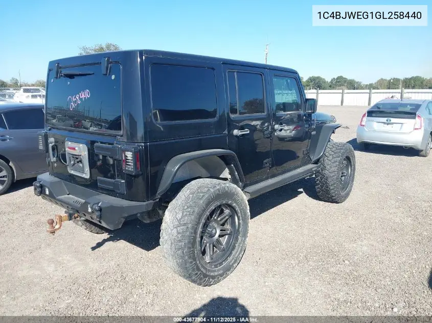 1C4BJWEG1GL258440 2016 Jeep Wrangler Unlimited 75Th Anniversary