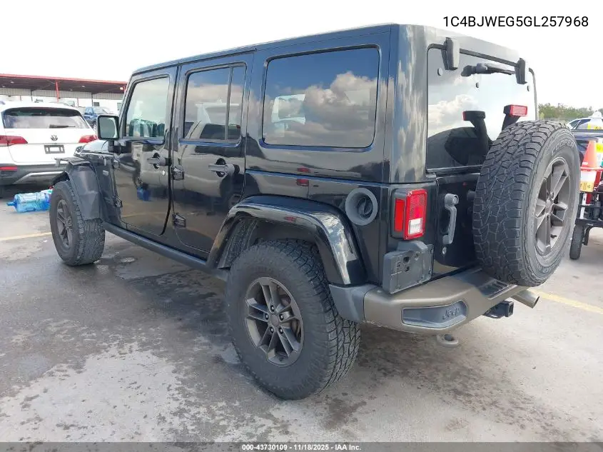 1C4BJWEG5GL257968 2016 Jeep Wrangler Unlimited 75Th Anniversary