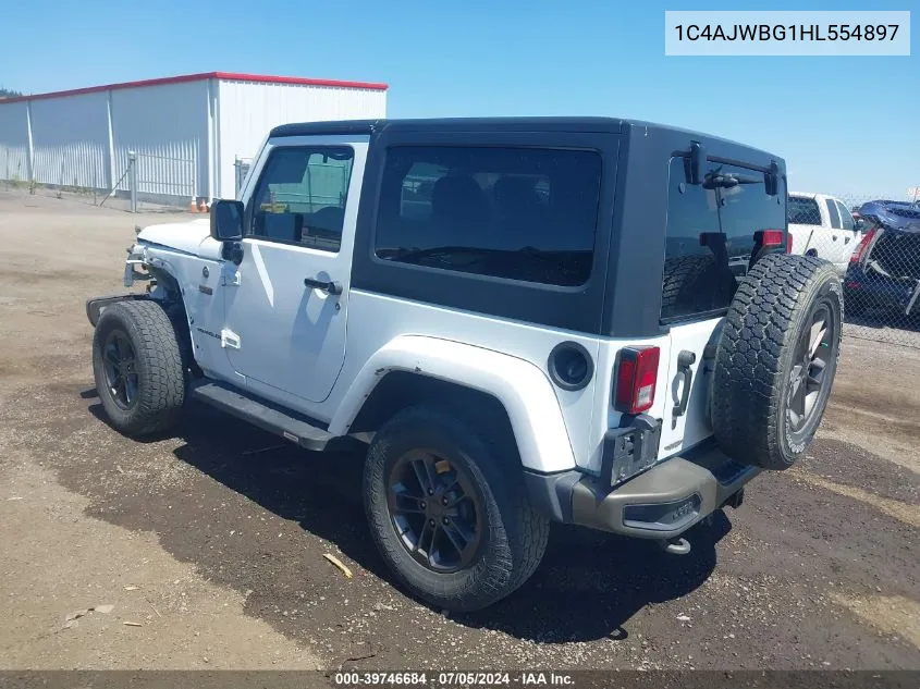 1C4AJWBG1HL554897 2017 Jeep Wrangler 75Th Anniversary Edition 4X4