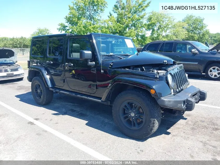 2017 Jeep Wrangler Unlimited Sport VIN: 1C4BJWDG1HL527135 Lot: 39753450