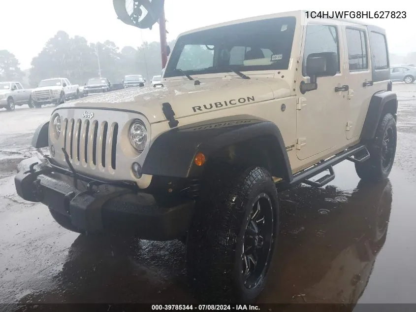 1C4HJWFG8HL627823 2017 Jeep Wrangler Unlimited Rubicon 4X4