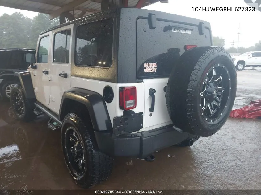 1C4HJWFG8HL627823 2017 Jeep Wrangler Unlimited Rubicon 4X4