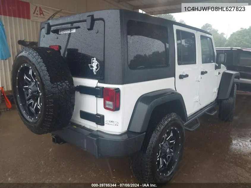 1C4HJWFG8HL627823 2017 Jeep Wrangler Unlimited Rubicon 4X4