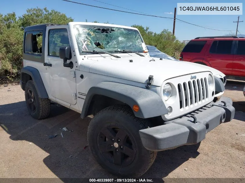 1C4GJWAG6HL601045 2017 Jeep Wrangler Sport