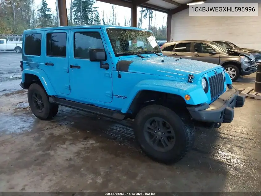 1C4BJWEGXHL595996 2017 Jeep Wrangler Unlimited Sahara