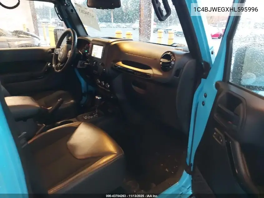 1C4BJWEGXHL595996 2017 Jeep Wrangler Unlimited Sahara