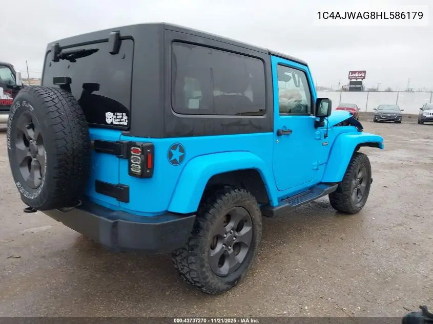 1C4AJWAG8HL586179 2017 Jeep Wrangler Freedom 4X4