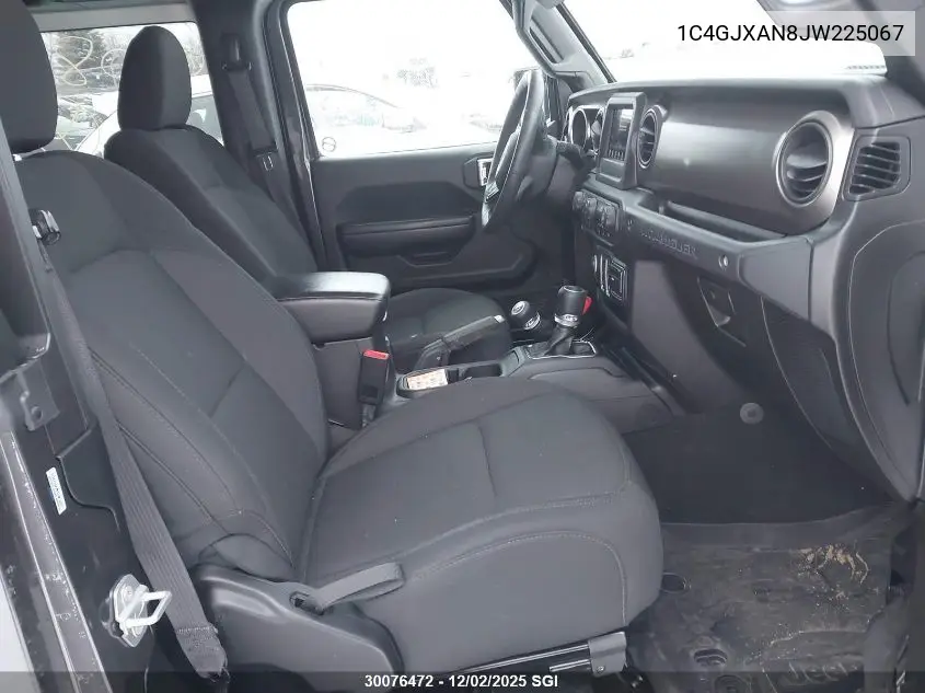 1C4GJXAN8JW225067 2018 Jeep Wrangler Sport