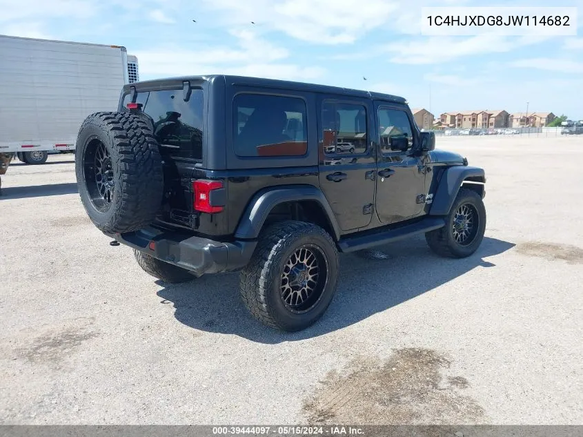 2018 Jeep Wrangler Unlimited Sport S 4X4 VIN: 1C4HJXDG8JW114682 Lot: 39444097