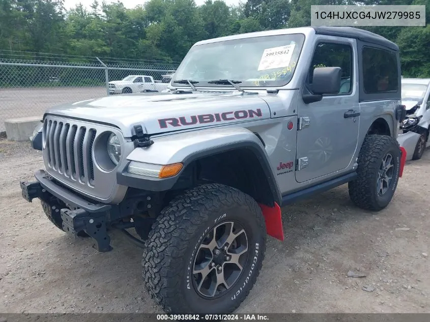 1C4HJXCG4JW279985 2018 Jeep Wrangler Rubicon 4X4