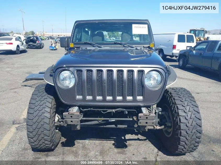 1C4HJXFG4JW279416 2018 Jeep Wrangler Unlimited Rubicon 4X4