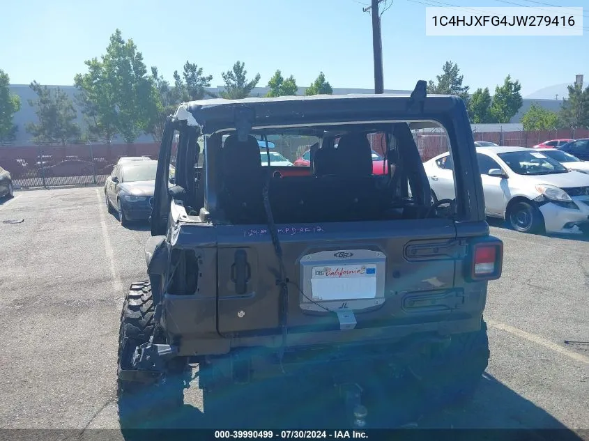 1C4HJXFG4JW279416 2018 Jeep Wrangler Unlimited Rubicon 4X4