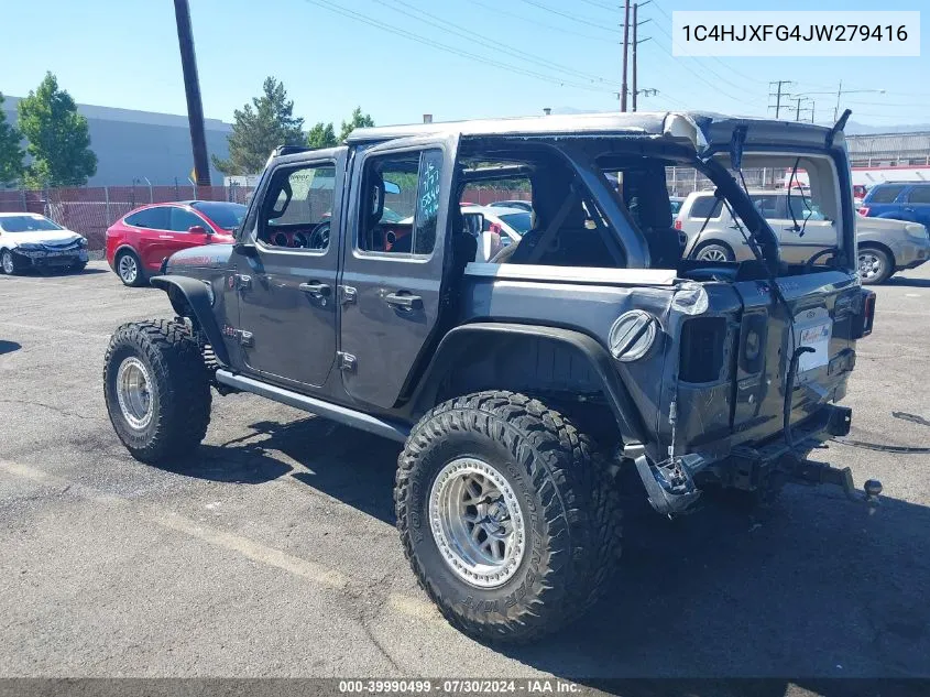 1C4HJXFG4JW279416 2018 Jeep Wrangler Unlimited Rubicon 4X4