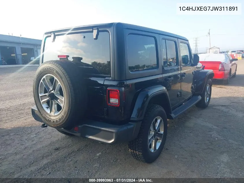 1C4HJXEG7JW311891 2018 Jeep Wrangler Unlimited Sahara