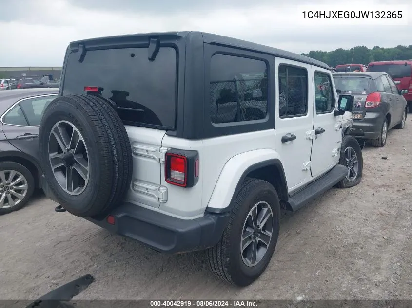 1C4HJXEG0JW132365 2018 Jeep Wrangler Unlimited Sahara 4X4