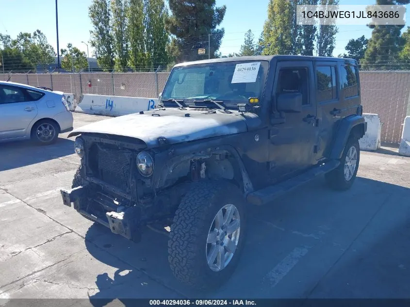 1C4BJWEG1JL843686 2018 Jeep Wrangler Jk Unlimited Sahara