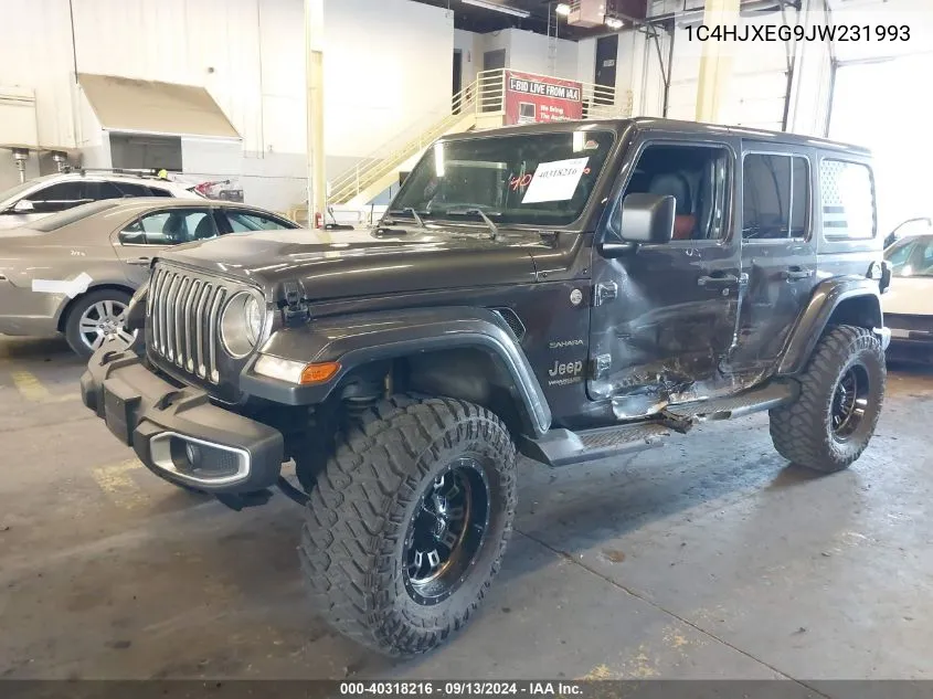 1C4HJXEG9JW231993 2018 Jeep Wrangler Unlimited Sahara