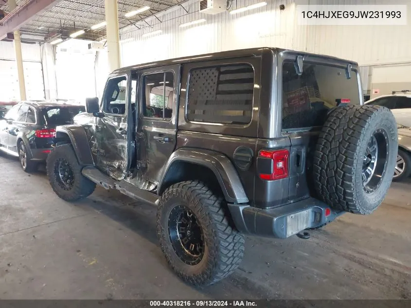 1C4HJXEG9JW231993 2018 Jeep Wrangler Unlimited Sahara