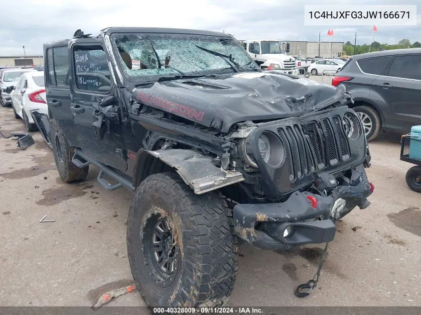 1C4HJXFG3JW166671 2018 Jeep Wrangler Unlimited Rubicon 4X4