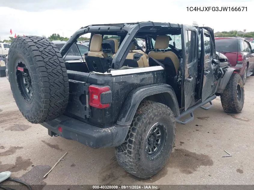 1C4HJXFG3JW166671 2018 Jeep Wrangler Unlimited Rubicon 4X4