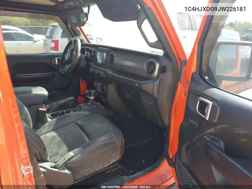1C4HJXDG9JW226181 2018 Jeep Wrangler Unlimited Sport S 4X4