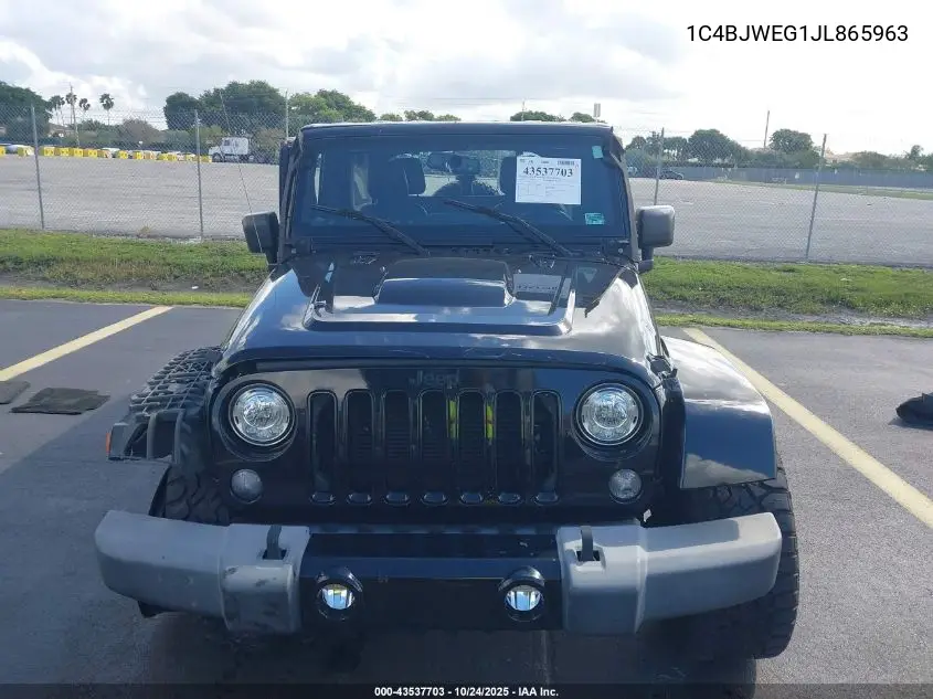 1C4BJWEG1JL865963 2018 Jeep Wrangler Jk Unlimited Altitude 4X4