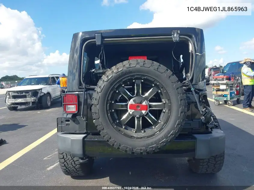 1C4BJWEG1JL865963 2018 Jeep Wrangler Jk Unlimited Altitude 4X4