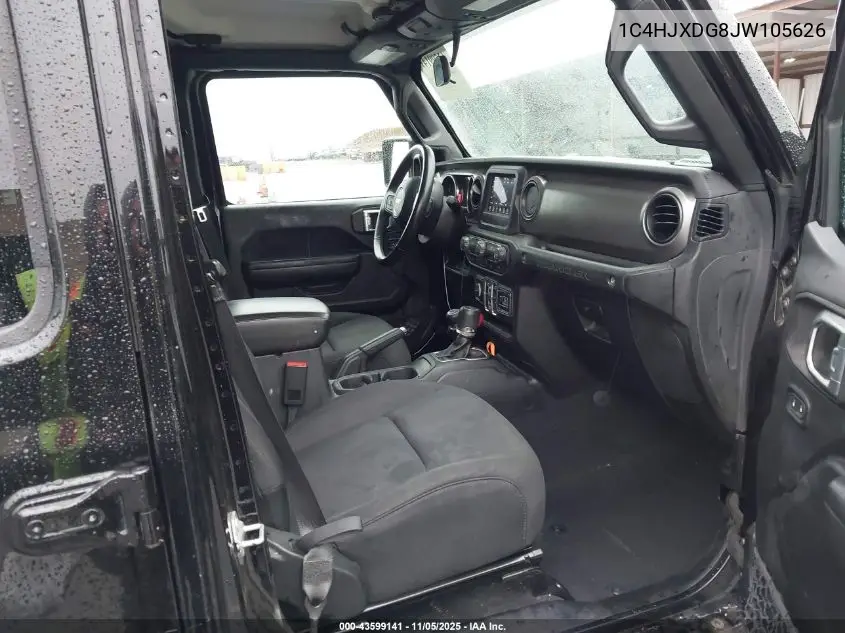 1C4HJXDG8JW105626 2018 Jeep Wrangler Unlimited Sport S 4X4