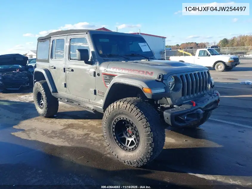 1C4HJXFG4JW254497 2018 Jeep Wrangler Unlimited Rubicon 4X4