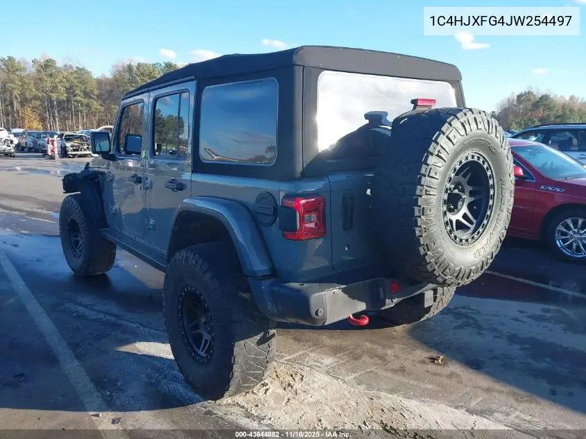 1C4HJXFG4JW254497 2018 Jeep Wrangler Unlimited Rubicon 4X4