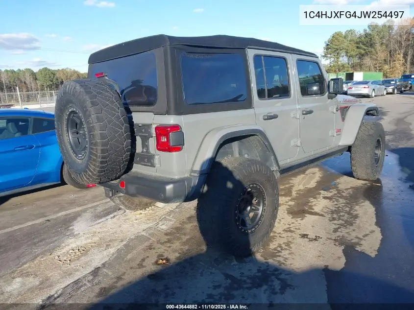 1C4HJXFG4JW254497 2018 Jeep Wrangler Unlimited Rubicon 4X4