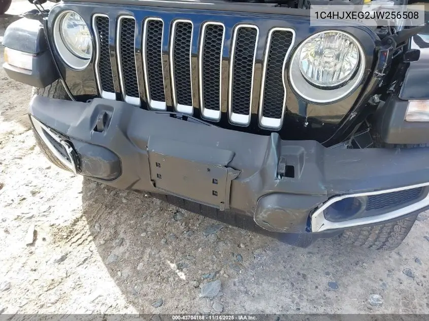 1C4HJXEG2JW256508 2018 Jeep Wrangler Unlimited Sahara 4X4