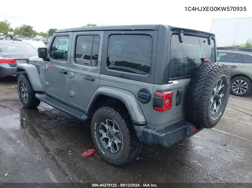 1C4HJXEG0KW570935 2019 Jeep Wrangler Unlimited Sahara 4X4