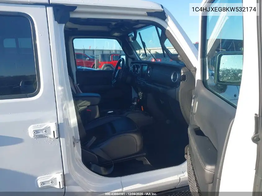 1C4HJXEG8KW532174 2019 Jeep Wrangler Unlimited Sahara 4X4