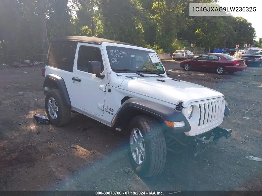 2020 Jeep Wrangler Sport S 4X4 VIN: 1C4GJXAG9LW236325 Lot: 39873706