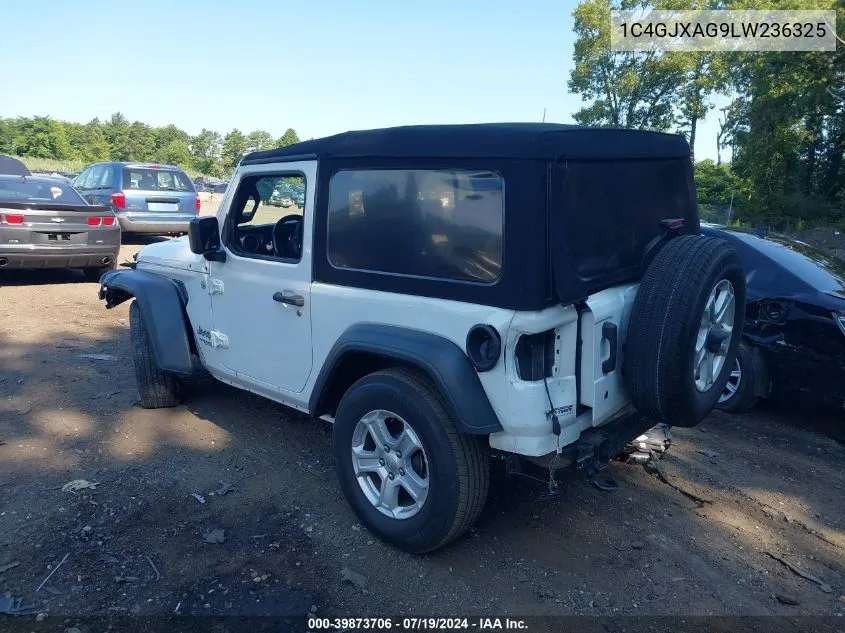 2020 Jeep Wrangler Sport S 4X4 VIN: 1C4GJXAG9LW236325 Lot: 39873706