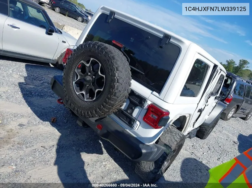 2020 Jeep Wrangler Unlimited Rubicon Recon 4X4 VIN: 1C4HJXFN7LW339125 Lot: 40266680