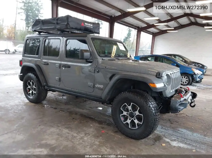 1C4HJXDM5LW272390 2020 Jeep Wrangler Unlimited Sport S 4X4