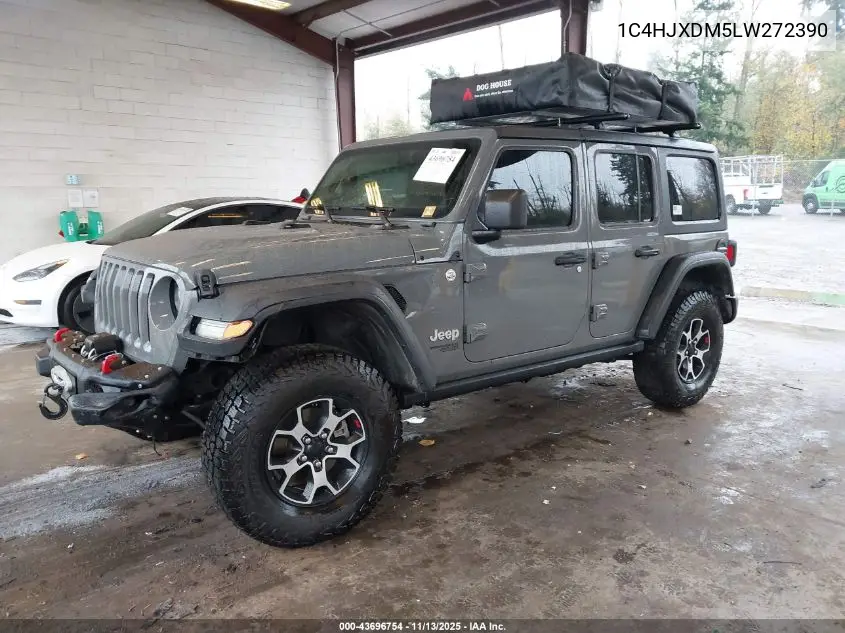 1C4HJXDM5LW272390 2020 Jeep Wrangler Unlimited Sport S 4X4